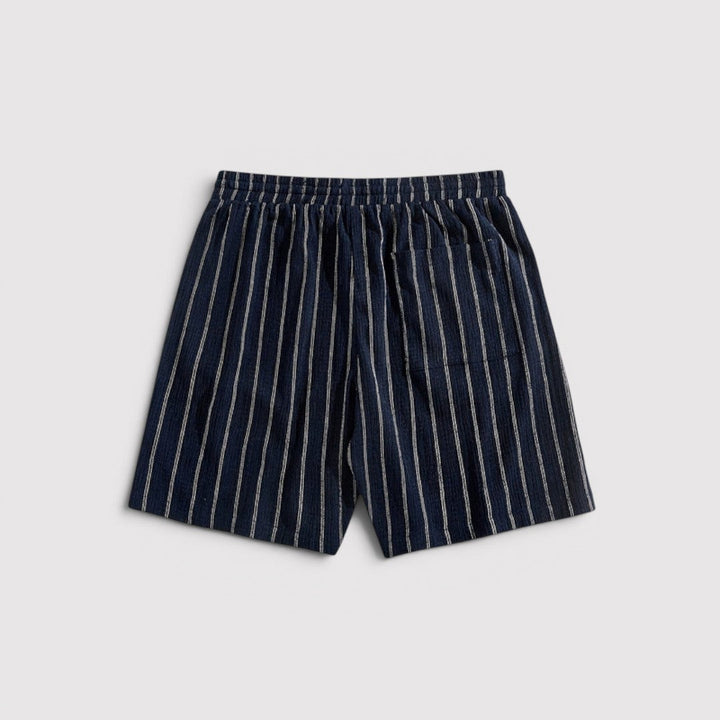 Michael Sydney men's striped shorts, front view