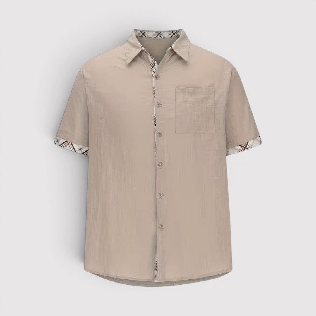 Michael Sydney men's summer shirt, front view