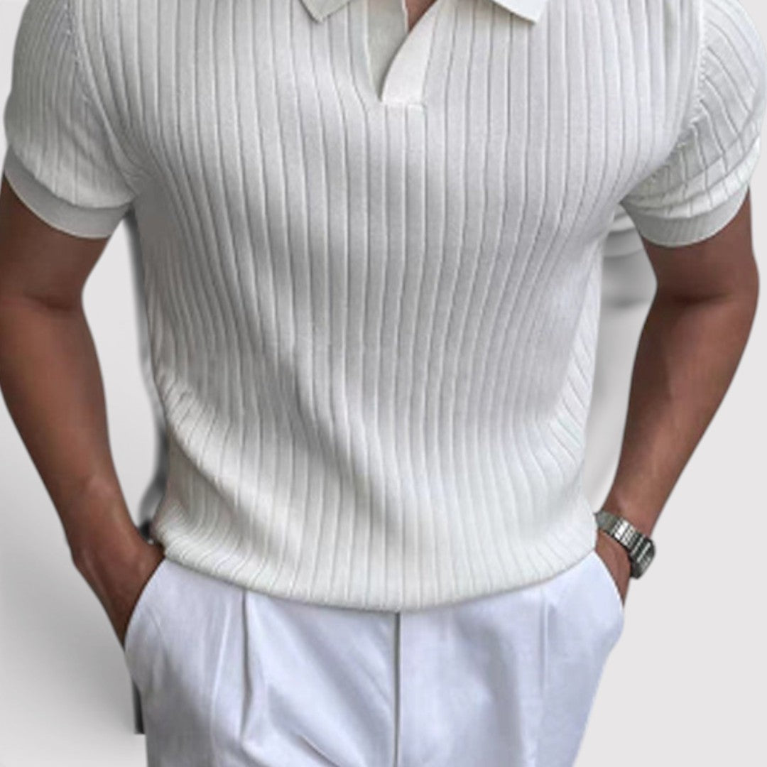 Michael Sydney men's polo shirt, front view