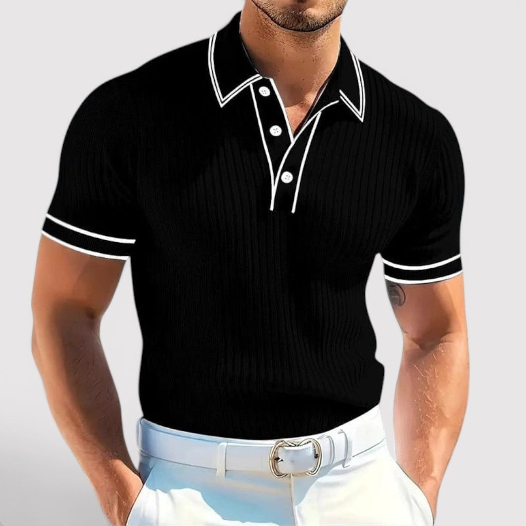 Michael Sydney men's polo shirt, front view