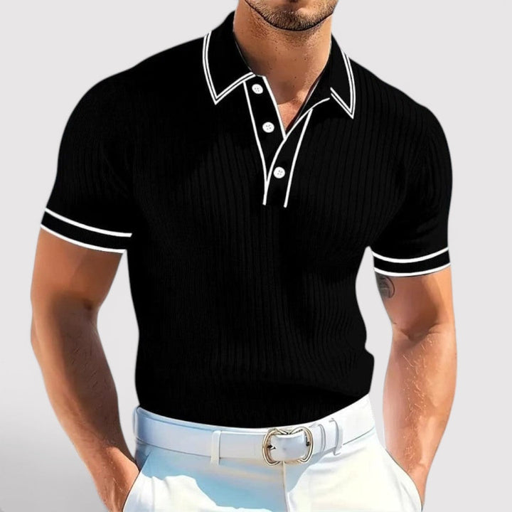 Michael Sydney men's polo shirt, front view