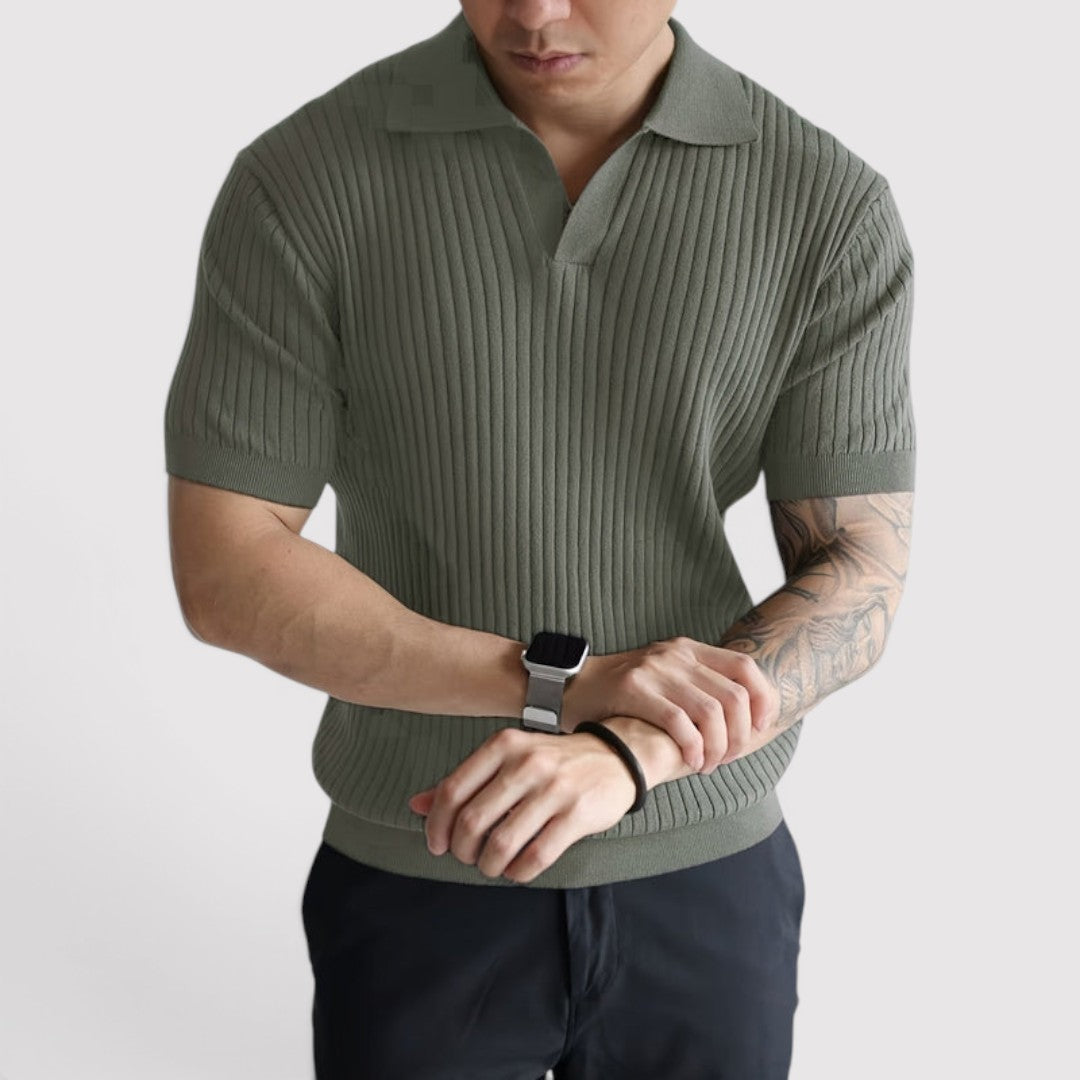Michael Sydney men's polo shirt, front view