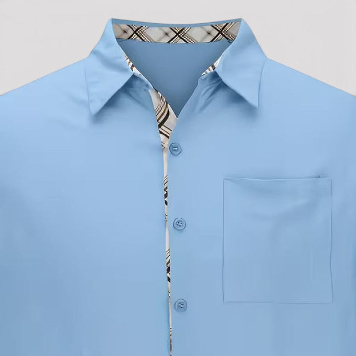 Michael Sydney men's summer shirt, front view