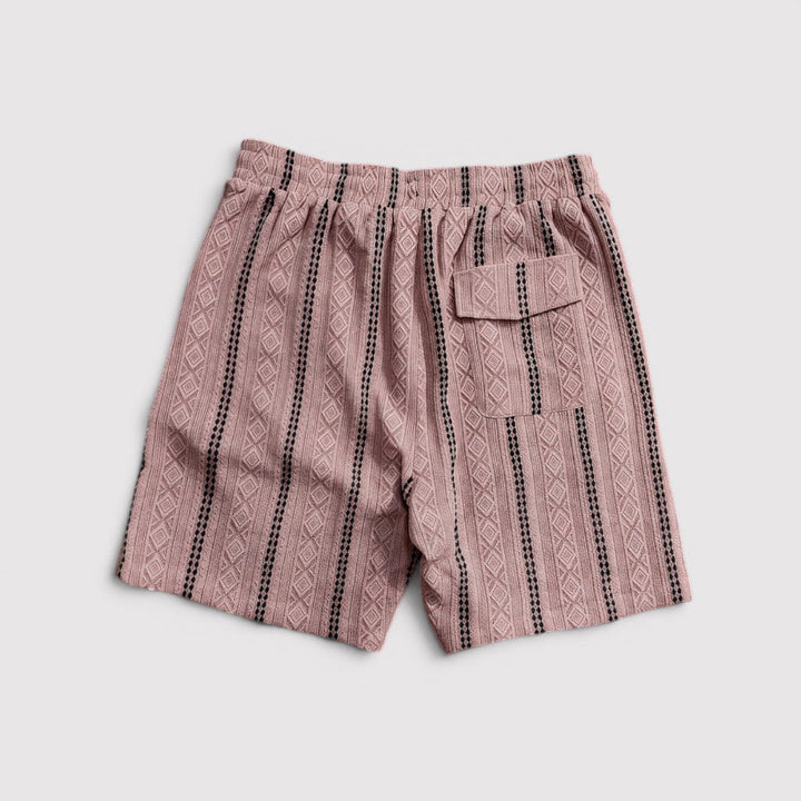 Michael Sydney men's knit shorts, front view