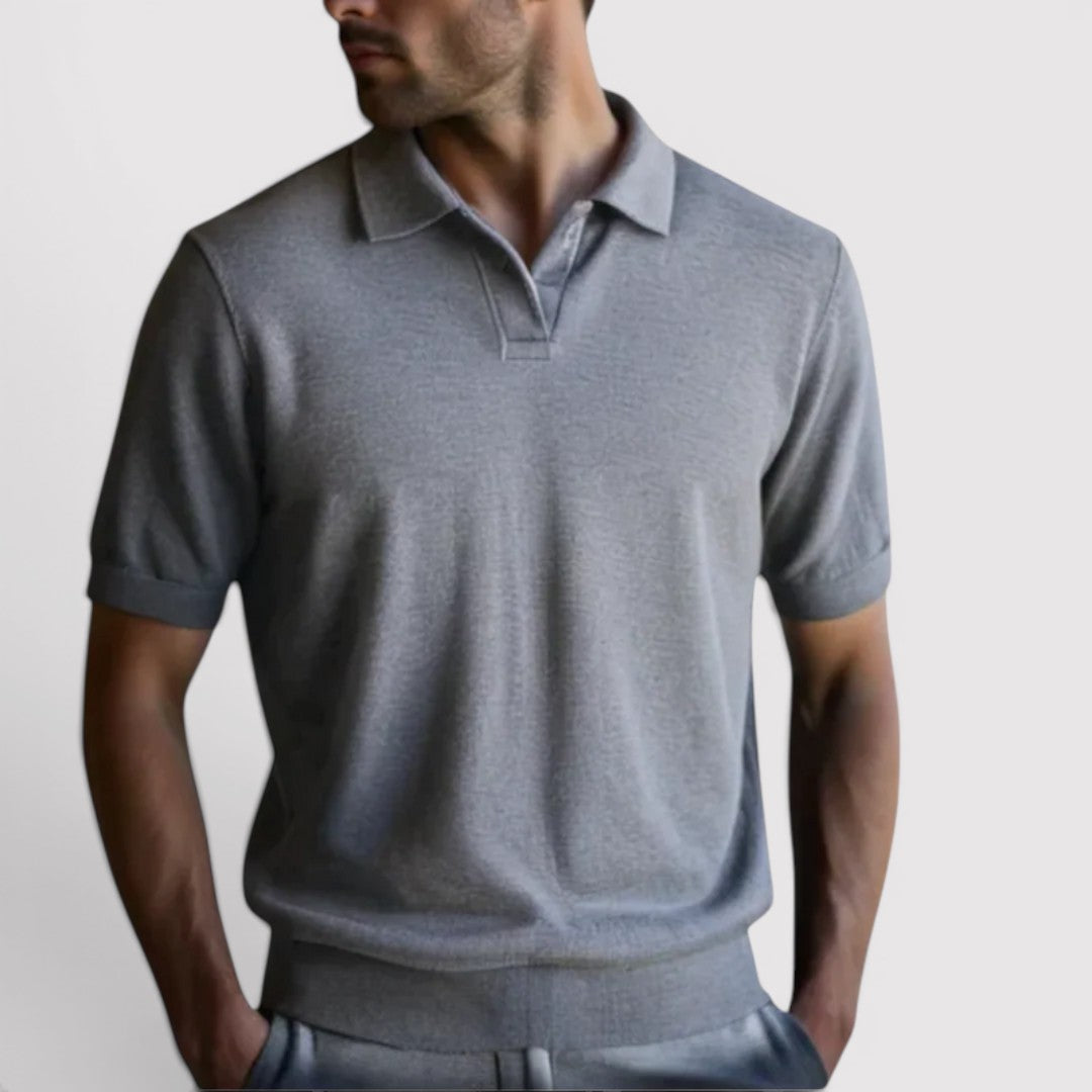Michael Sydney men's polo shirt, front view