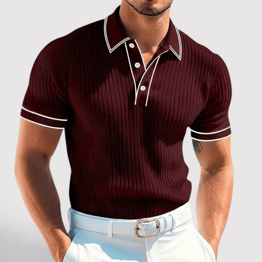 Michael Sydney men's polo shirt, front view
