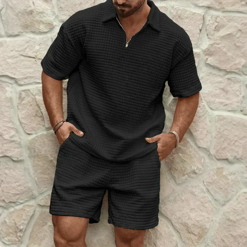 Michael Sydney men's summer set, front view