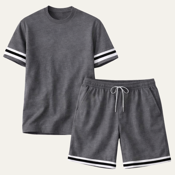 Michael Sydney men's summer set, front view