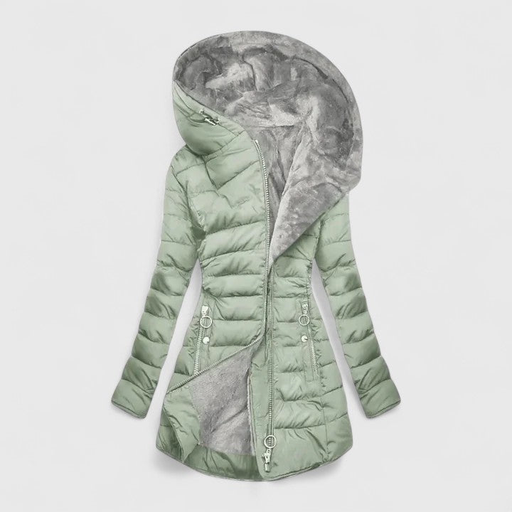 Hazel™ | Soft-Lined Hooded Coat