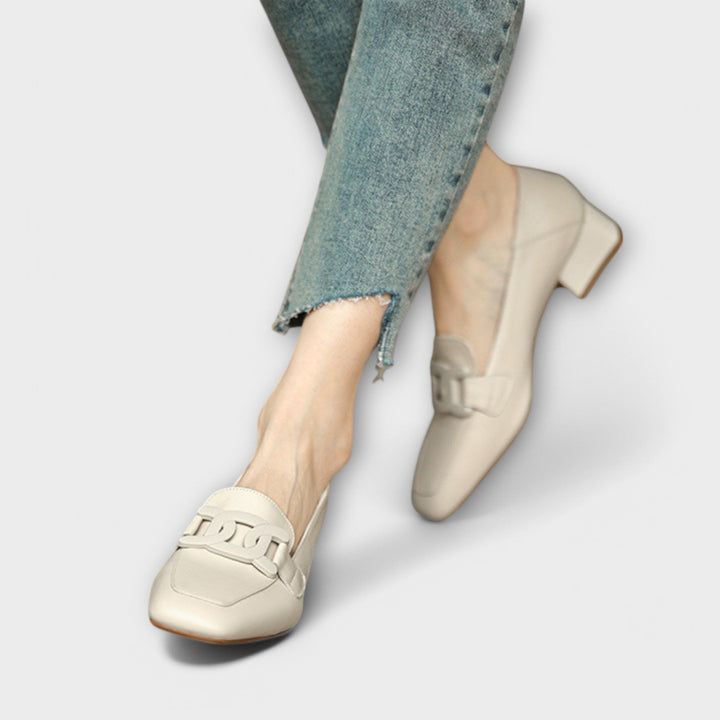 Isabelle™ | Chain-Detail Loafers