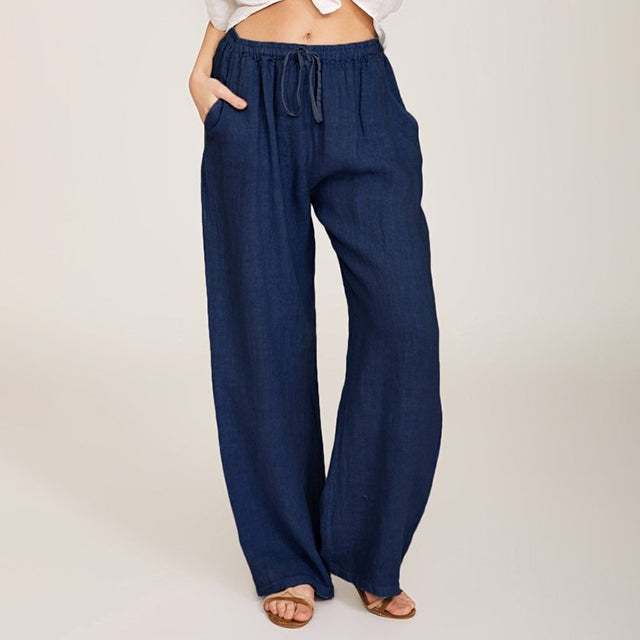 Marnie™ | Wide-Leg Drawcord Joggers