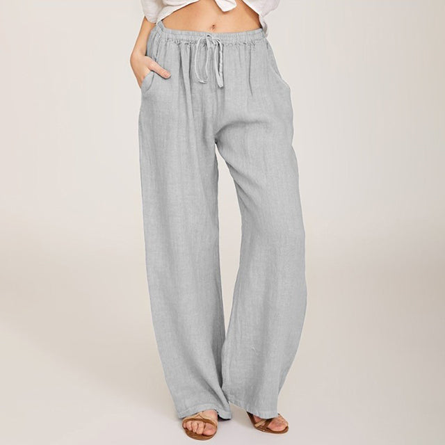 Marnie™ | Wide-Leg Drawcord Joggers