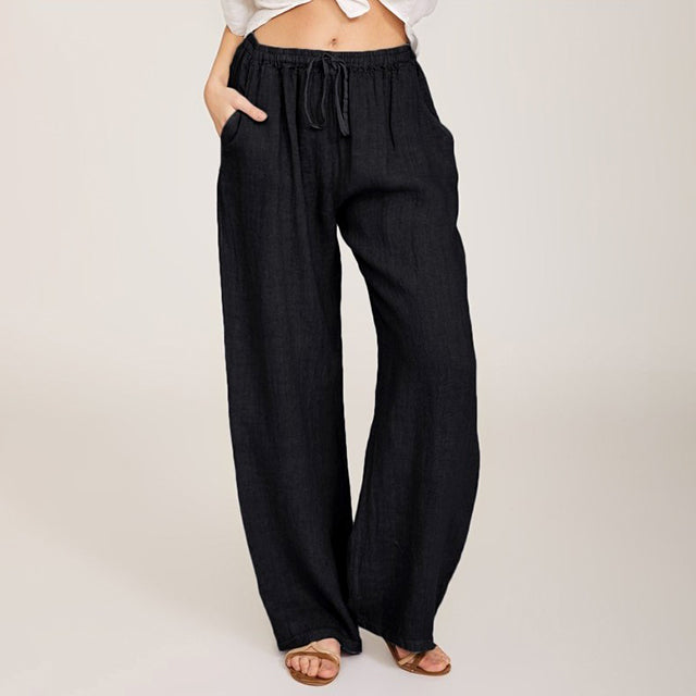 Marnie™ | Wide-Leg Drawcord Joggers