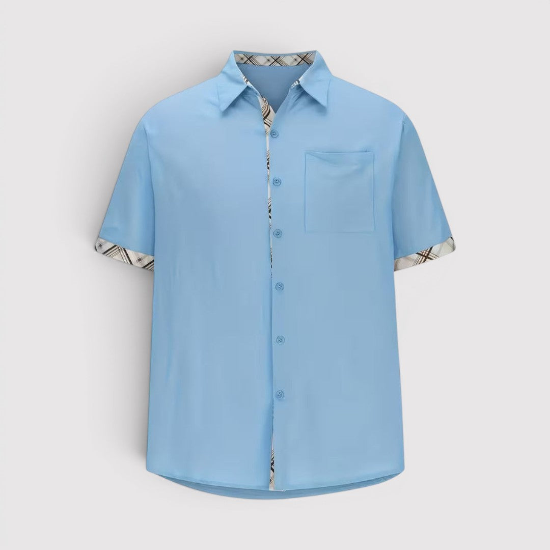 Michael Sydney men's summer shirt, front view