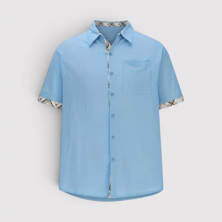 Michael Sydney men's summer shirt, front view