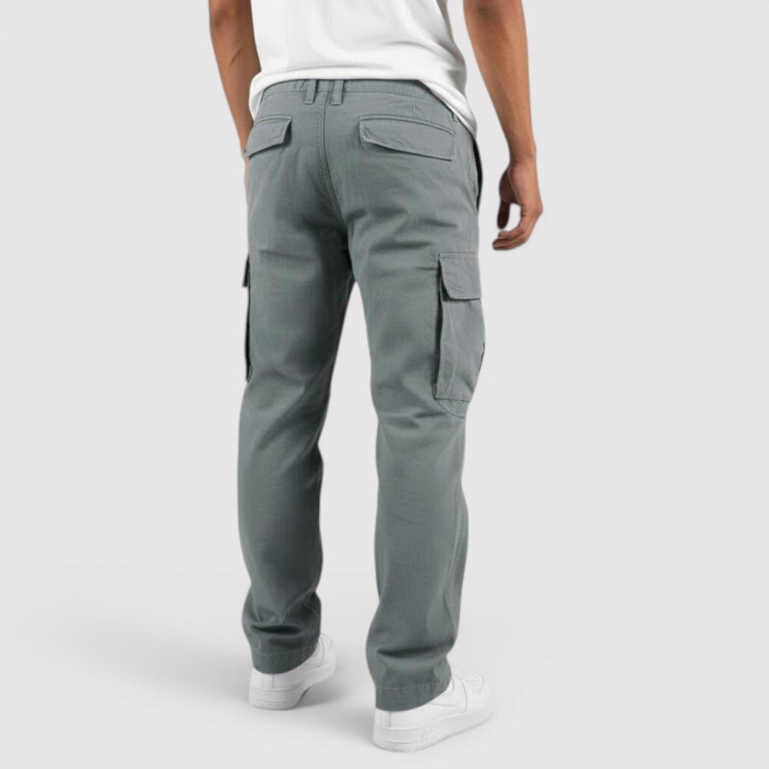 Michael Sydney men's lightweight cargo pants, front view