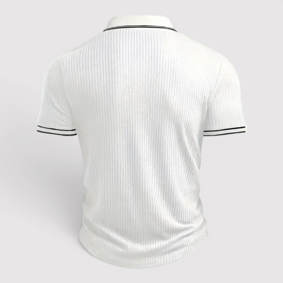 Michael Sydney men's polo shirt, front view