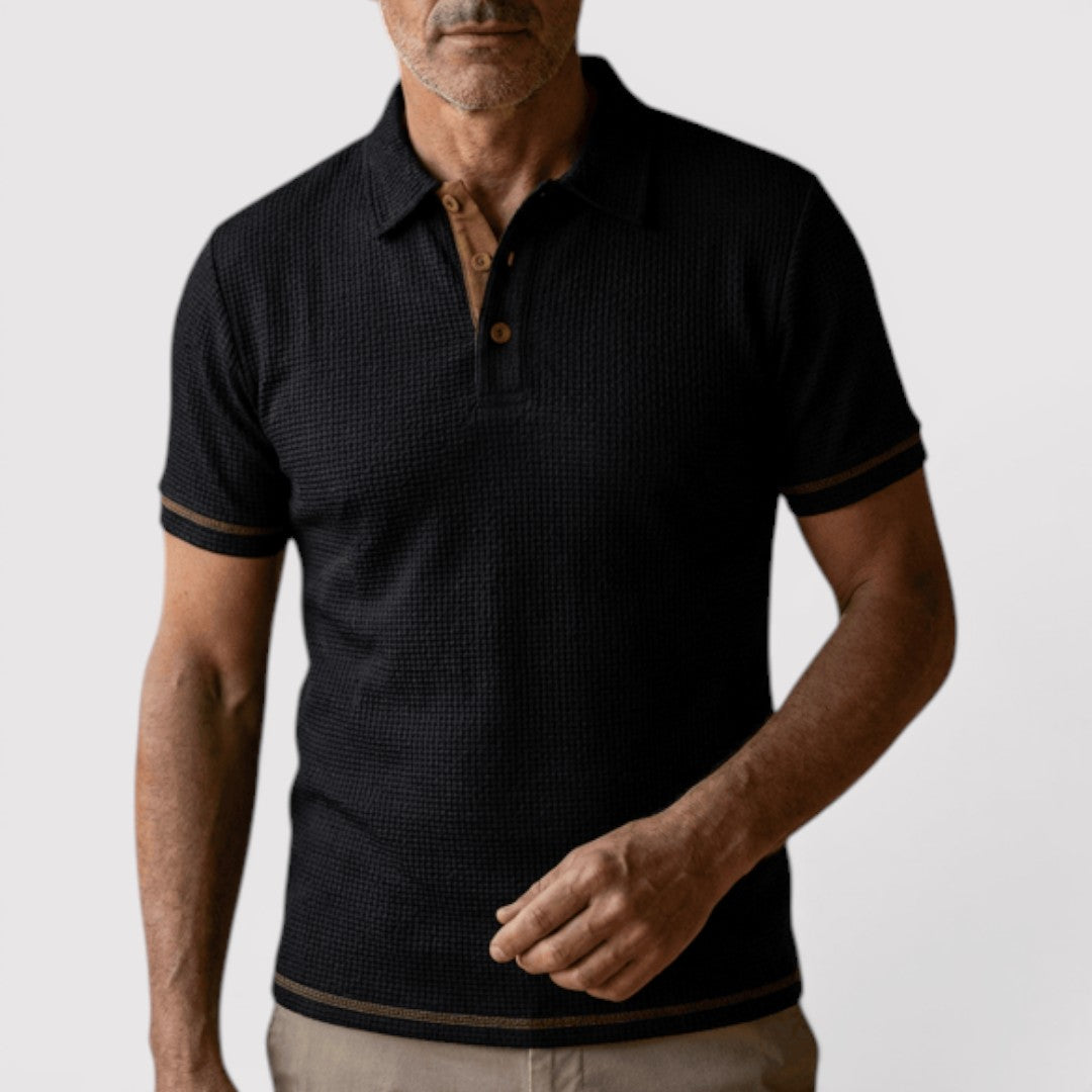 Michael Sydney men's polo shirt, front view