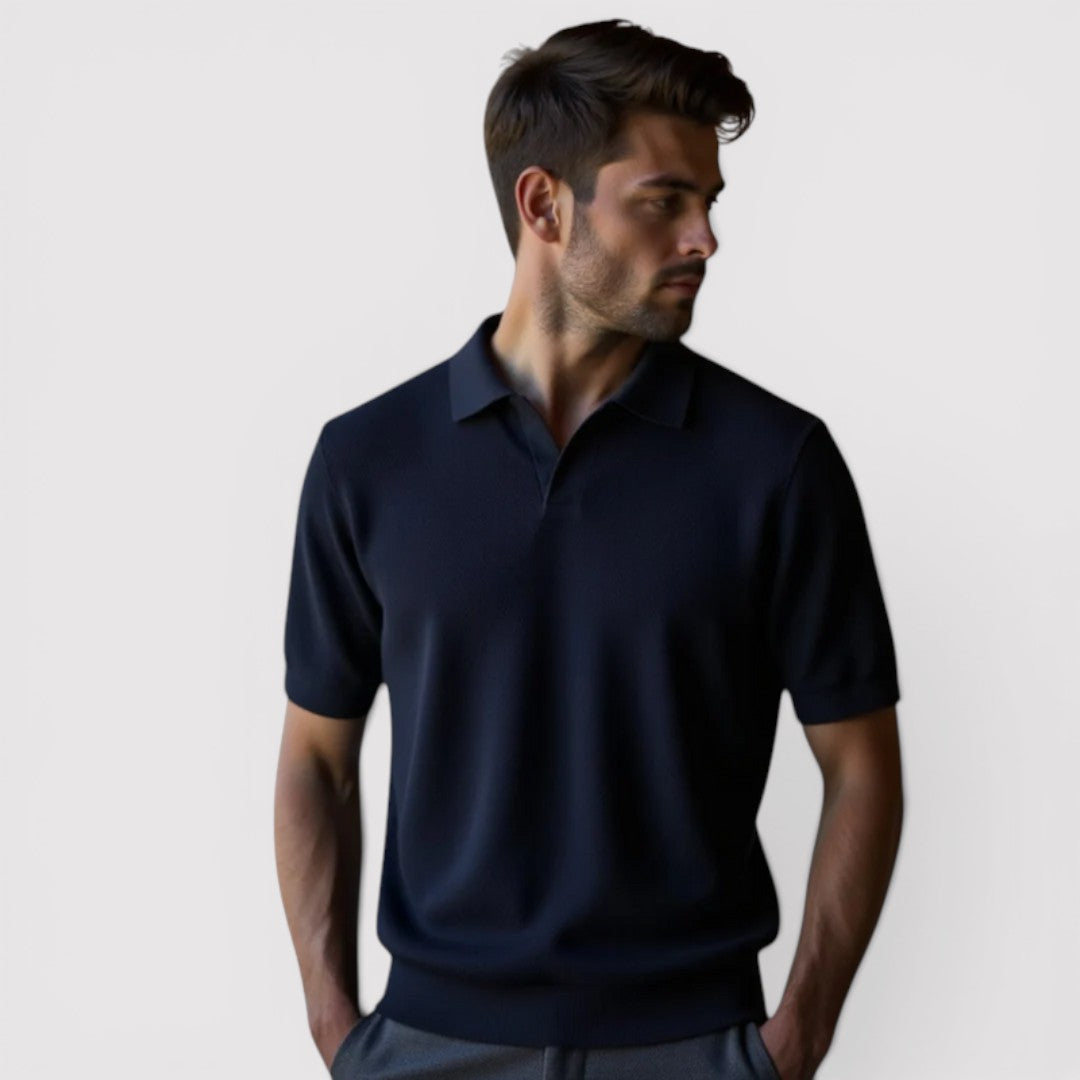 Michael Sydney men's polo shirt, front view