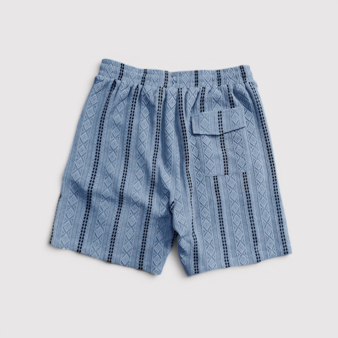 Michael Sydney men's knit shorts, front view