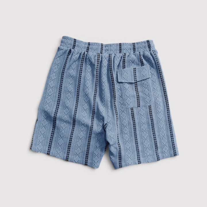 Michael Sydney men's knit shorts, front view