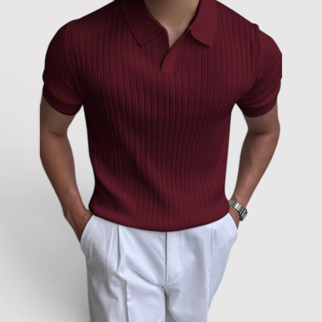 Michael Sydney men's polo shirt, front view