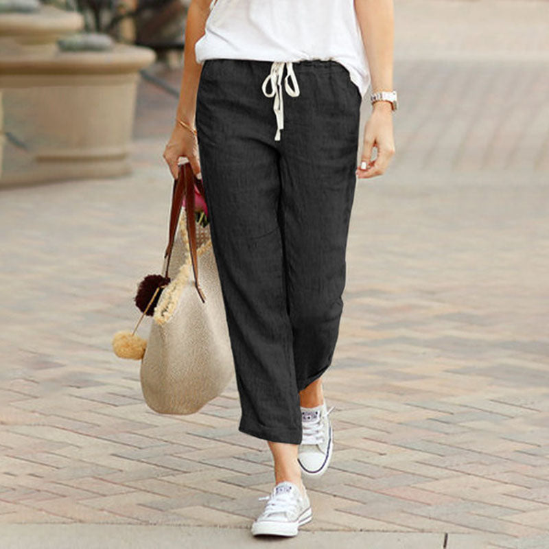 Noelle™ | Drawcord Flared Pants