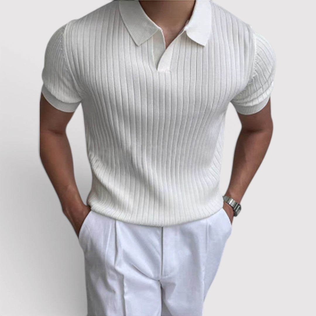 Michael Sydney men's polo shirt, front view