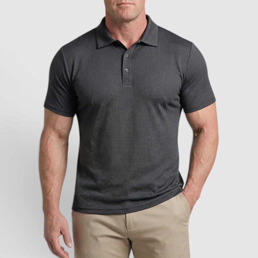 Michael Sydney men's polo shirt, front view