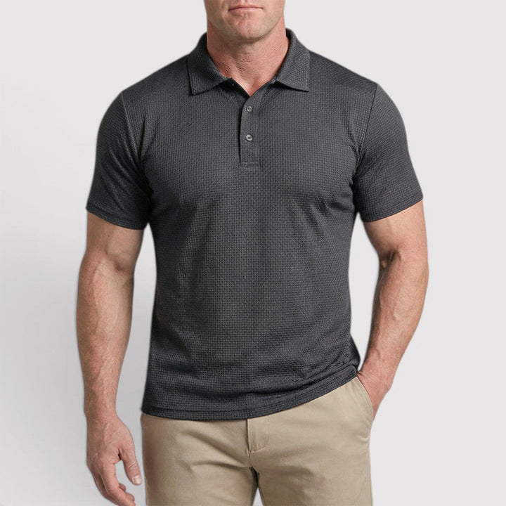 Michael Sydney men's polo shirt, front view
