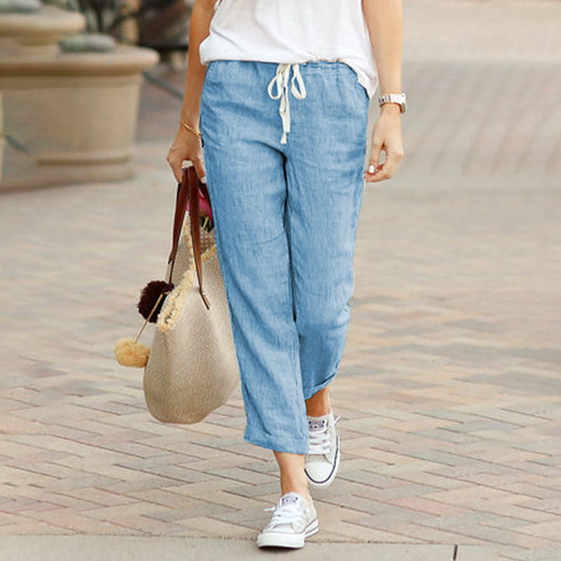 Noelle™ | Drawcord Flared Pants