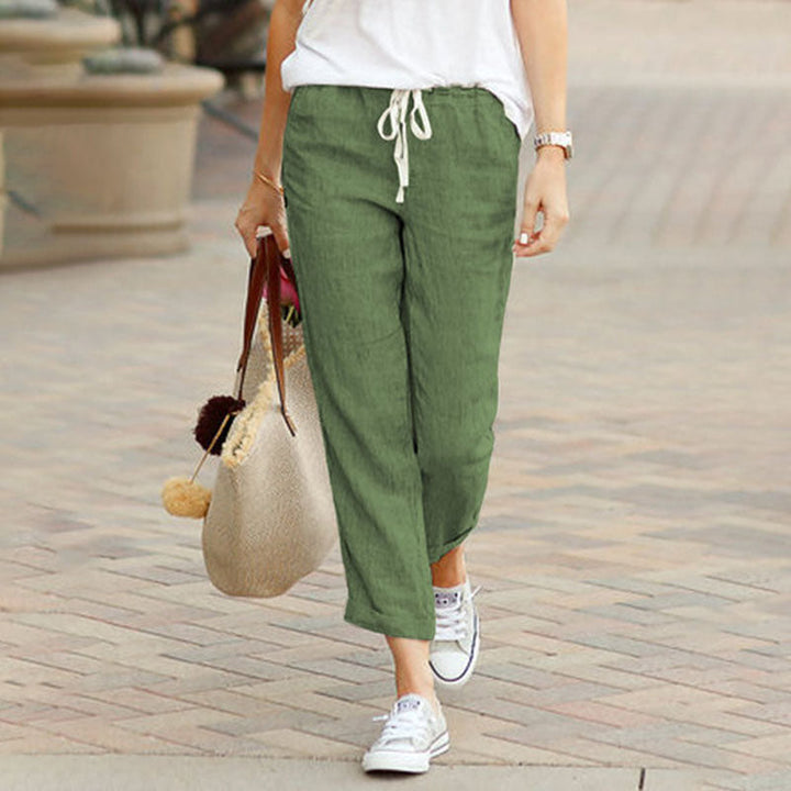 Noelle™ | Drawcord Flared Pants