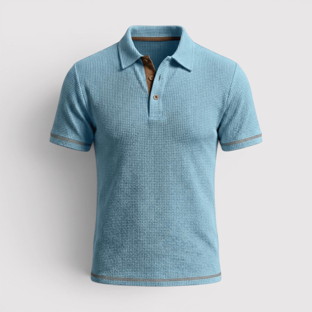Michael Sydney men's polo shirt, front view