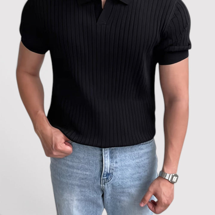 Michael Sydney men's polo shirt, front view