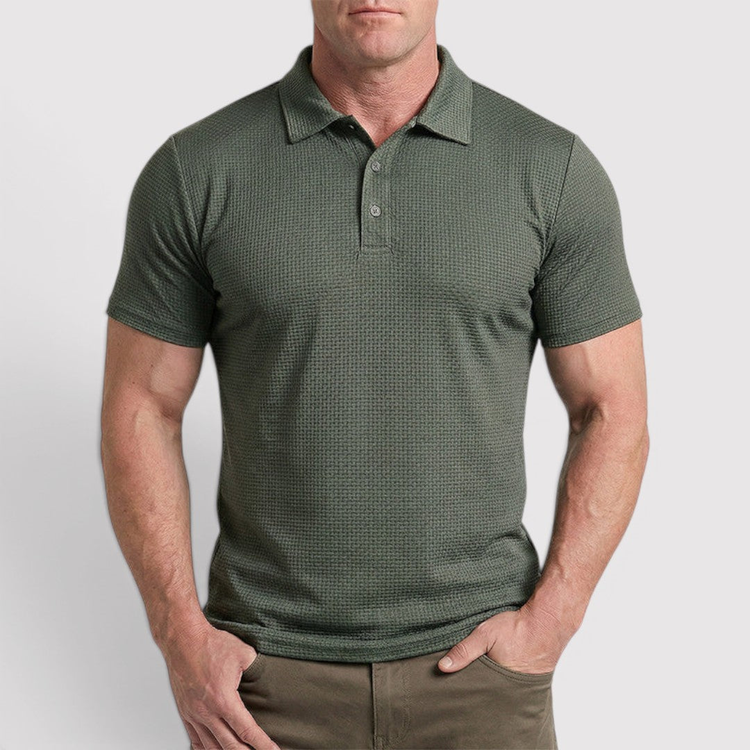 Michael Sydney men's polo shirt, front view