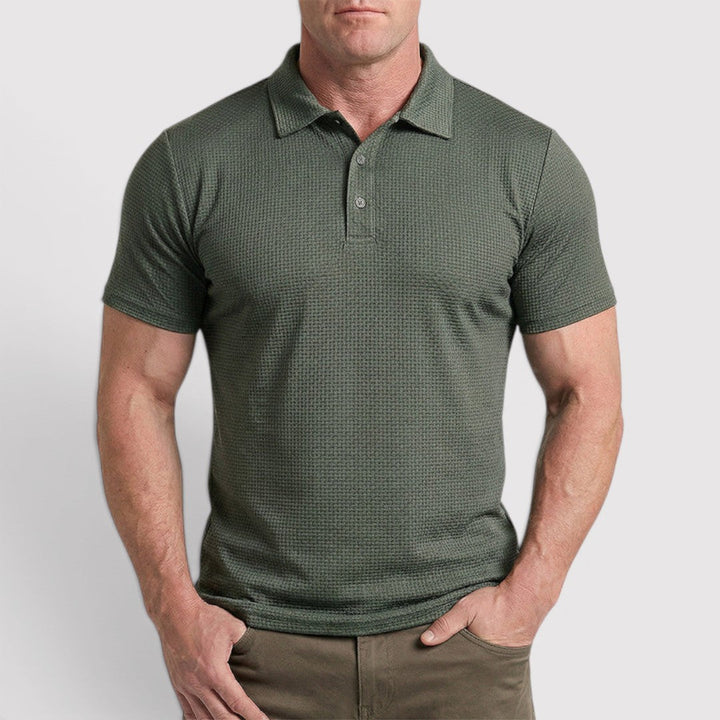 Michael Sydney men's polo shirt, front view