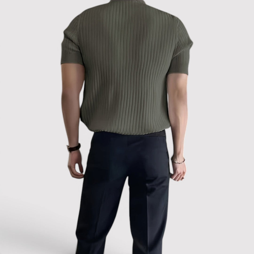 Michael Sydney men's polo shirt, front view