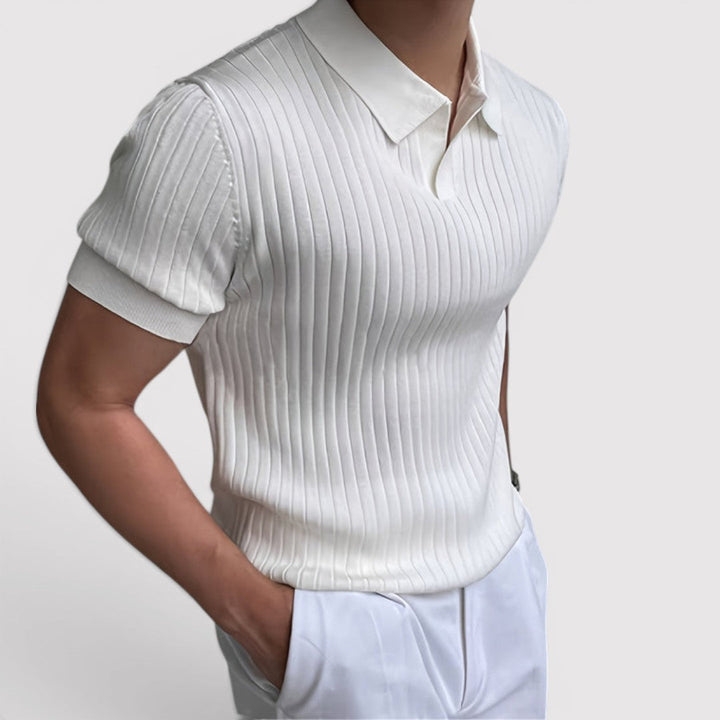 Michael Sydney men's polo shirt, front view