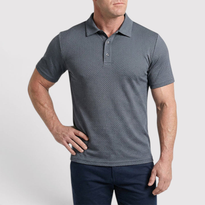 Michael Sydney men's polo shirt, front view