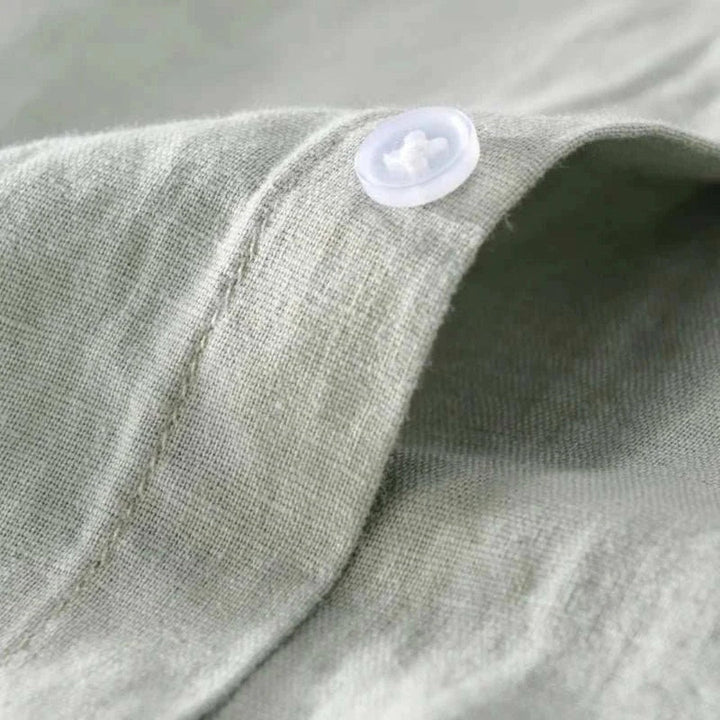 Michael Sydney men's shirt with roll-up sleeves, front view