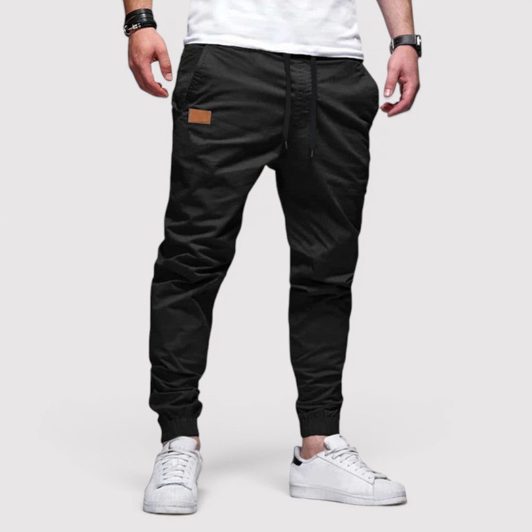 Michael Sydney men's trackpants, front view