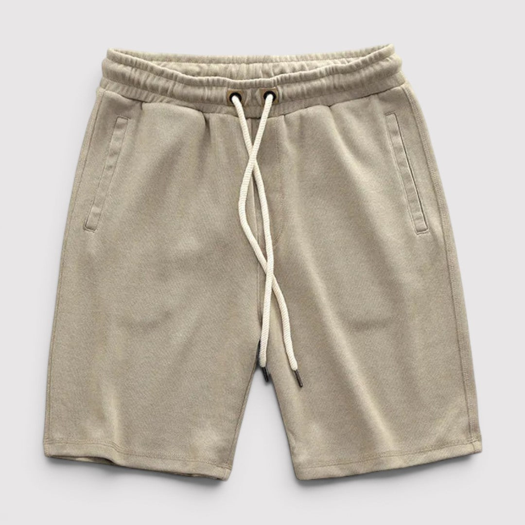 Michael Sydney men's lounge shorts, front view