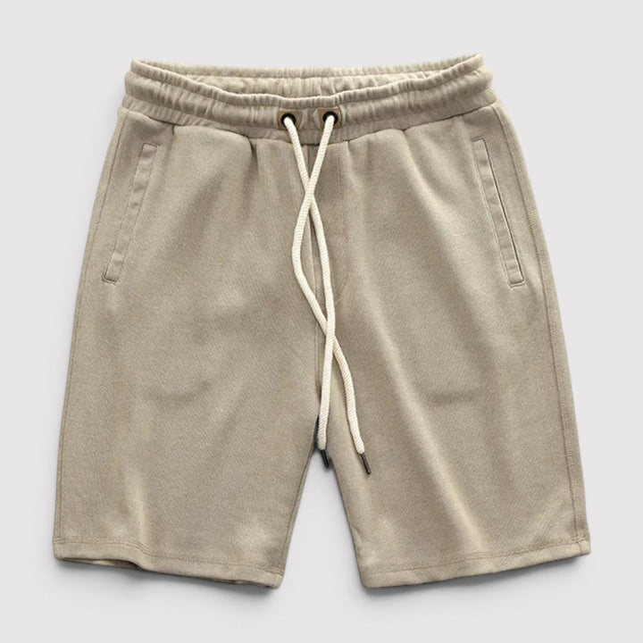 Michael Sydney men's lounge shorts, front view