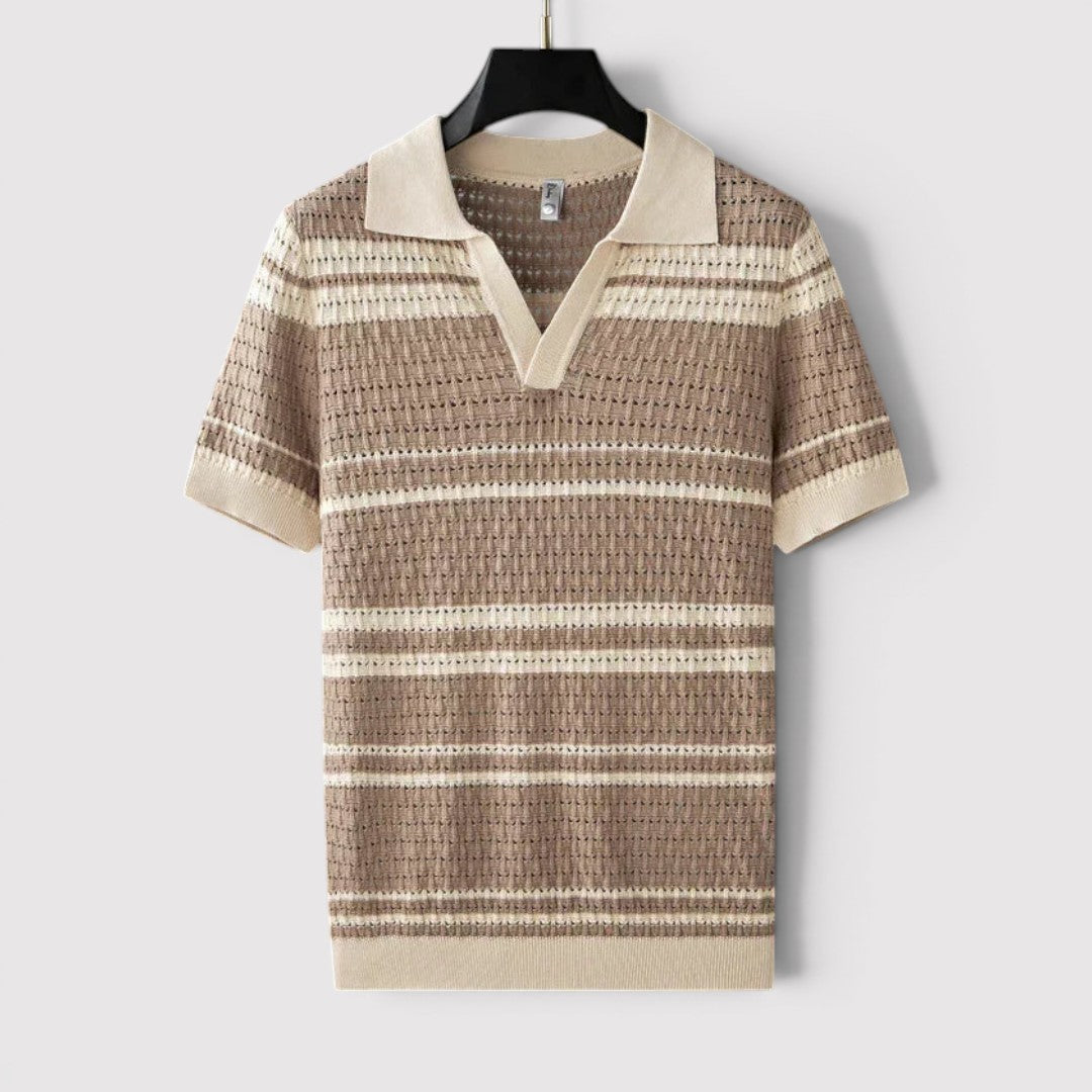 Michael Sydney men's polo shirt, front view