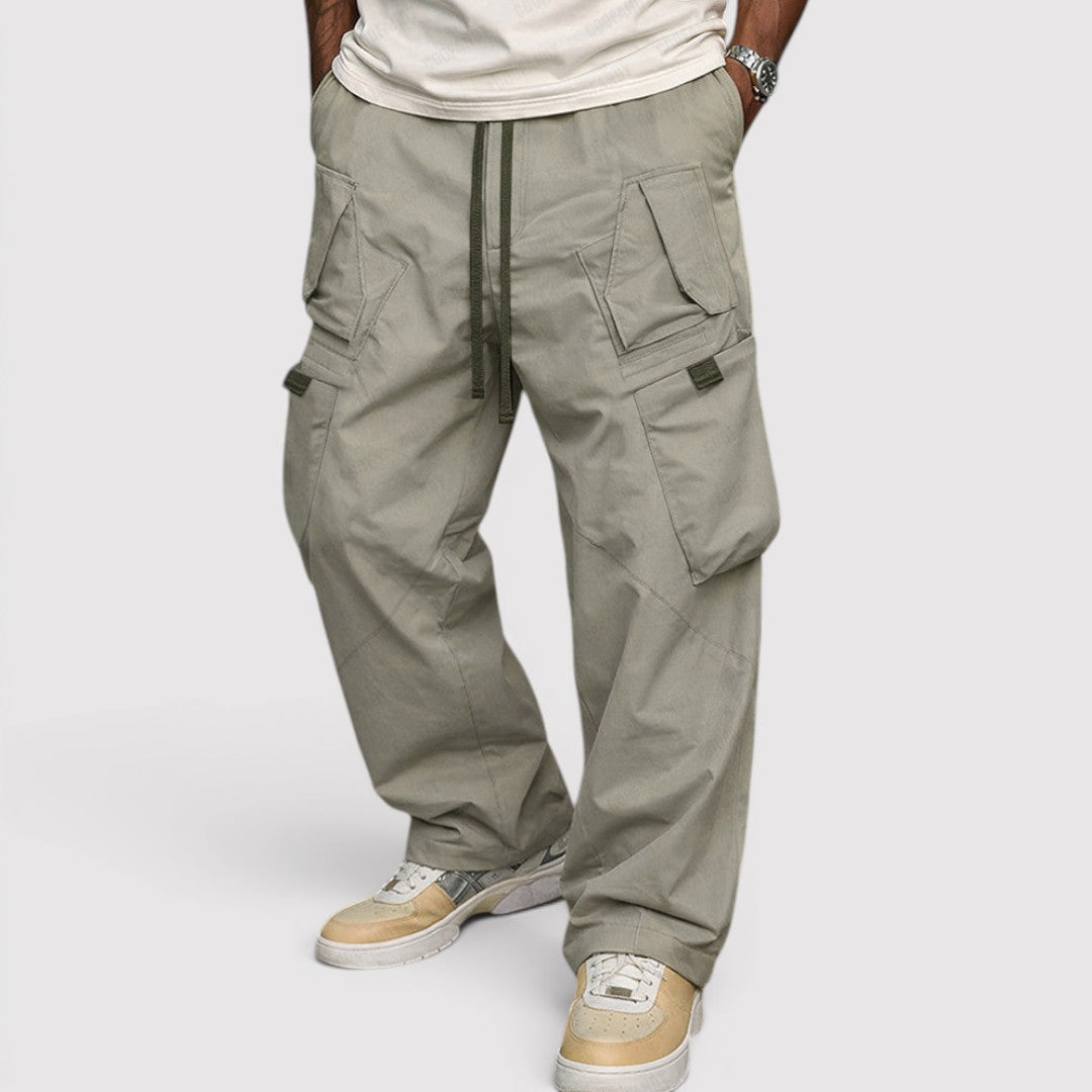Michael Sydney men's cargo pants, front view