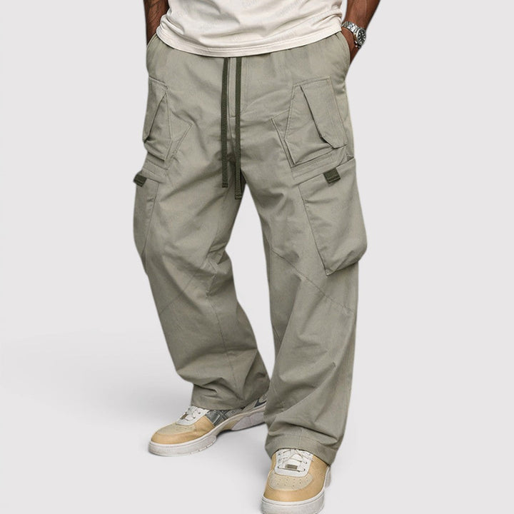 Michael Sydney men's cargo pants, front view