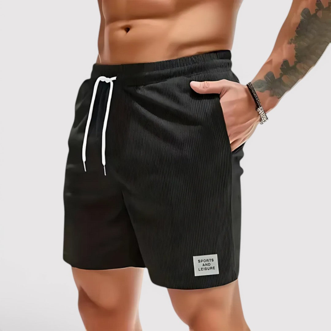 Michael Sydney men's comfort shorts, front view