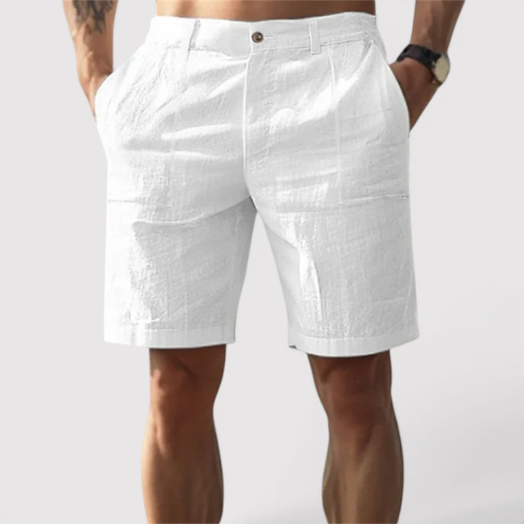 Michael Sydney men's regular-length shorts, front view