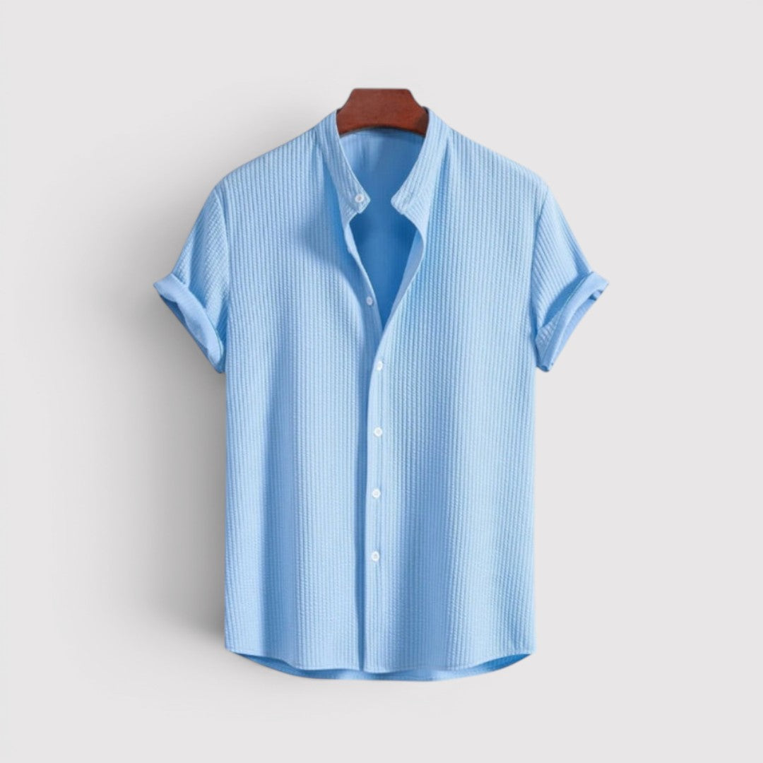Michael Sydney men's short sleeve shirt, front view