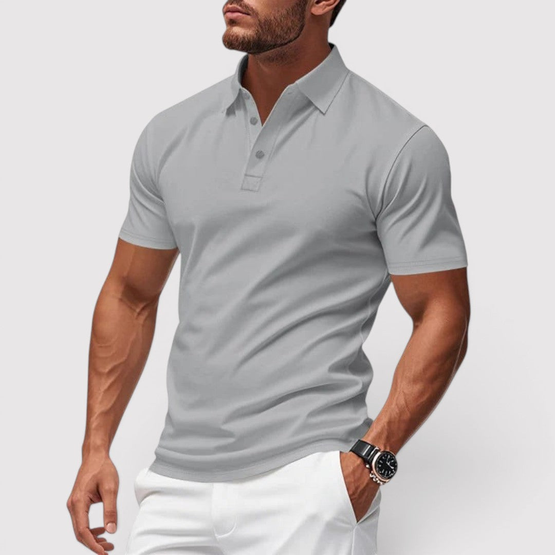 Michael Sydney men's polo shirt, front view